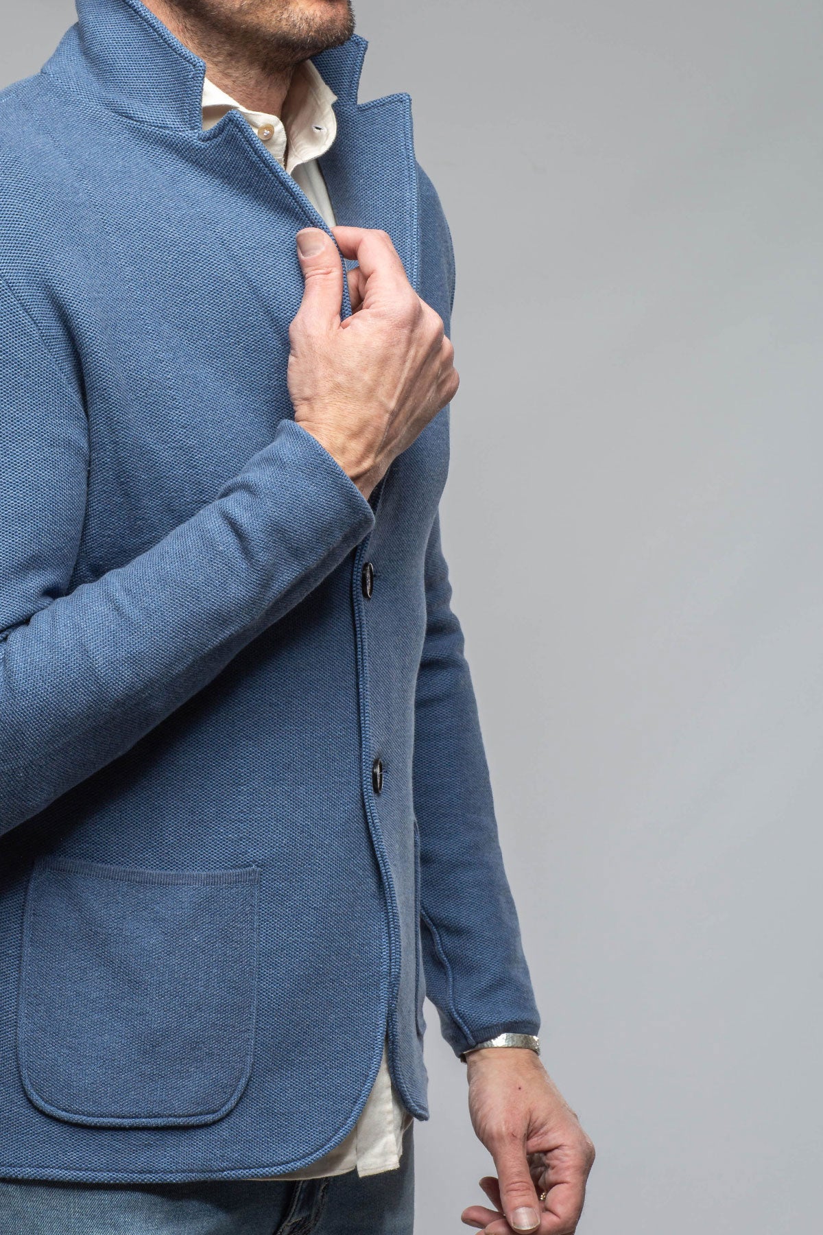 Arette Swacket In Blue - Image 3
