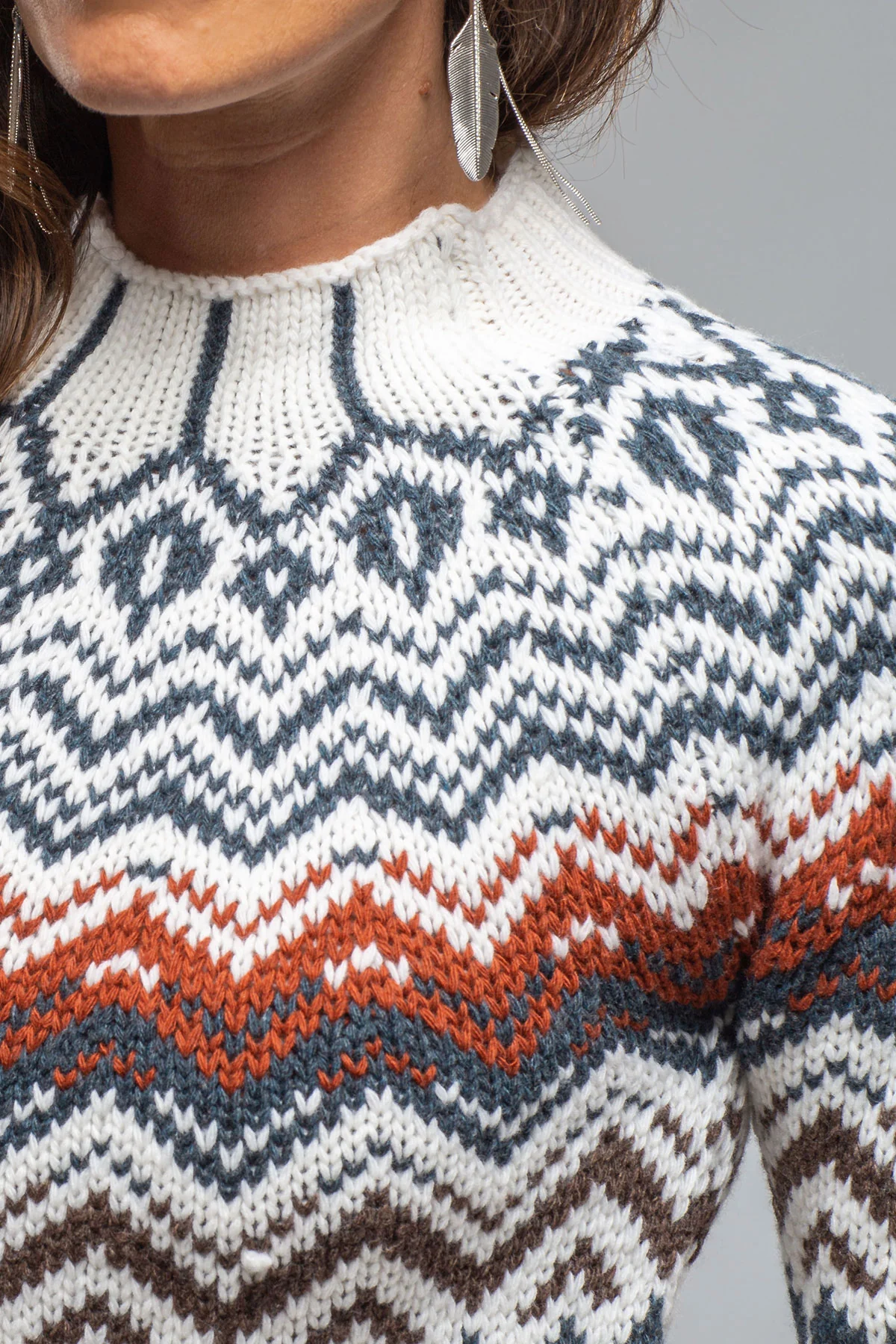 Cabin Sweater In Natural - Image 5
