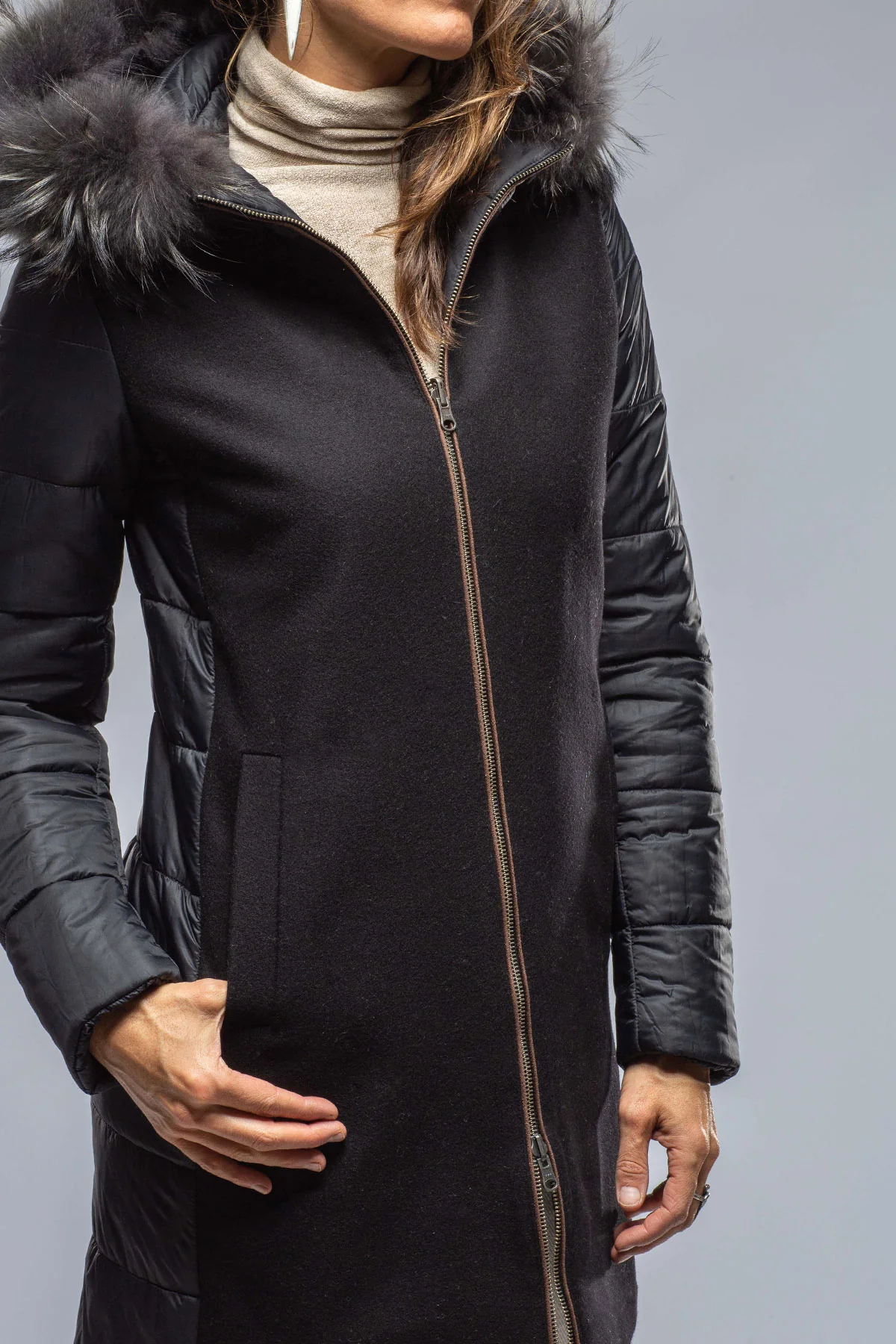 Candice Wool/Cashmere Reversible Coat - Image 8