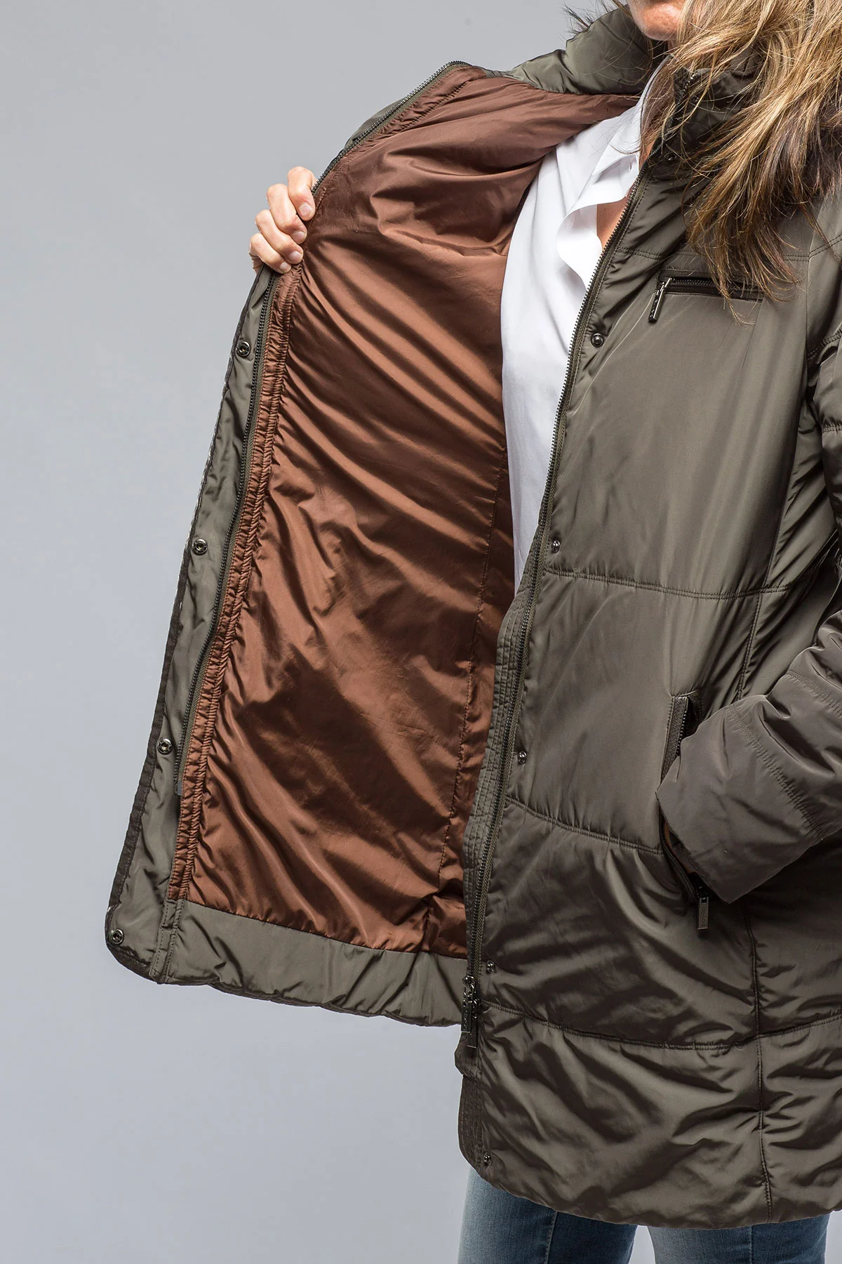 Cecilia Jacket In Olive - Image 2