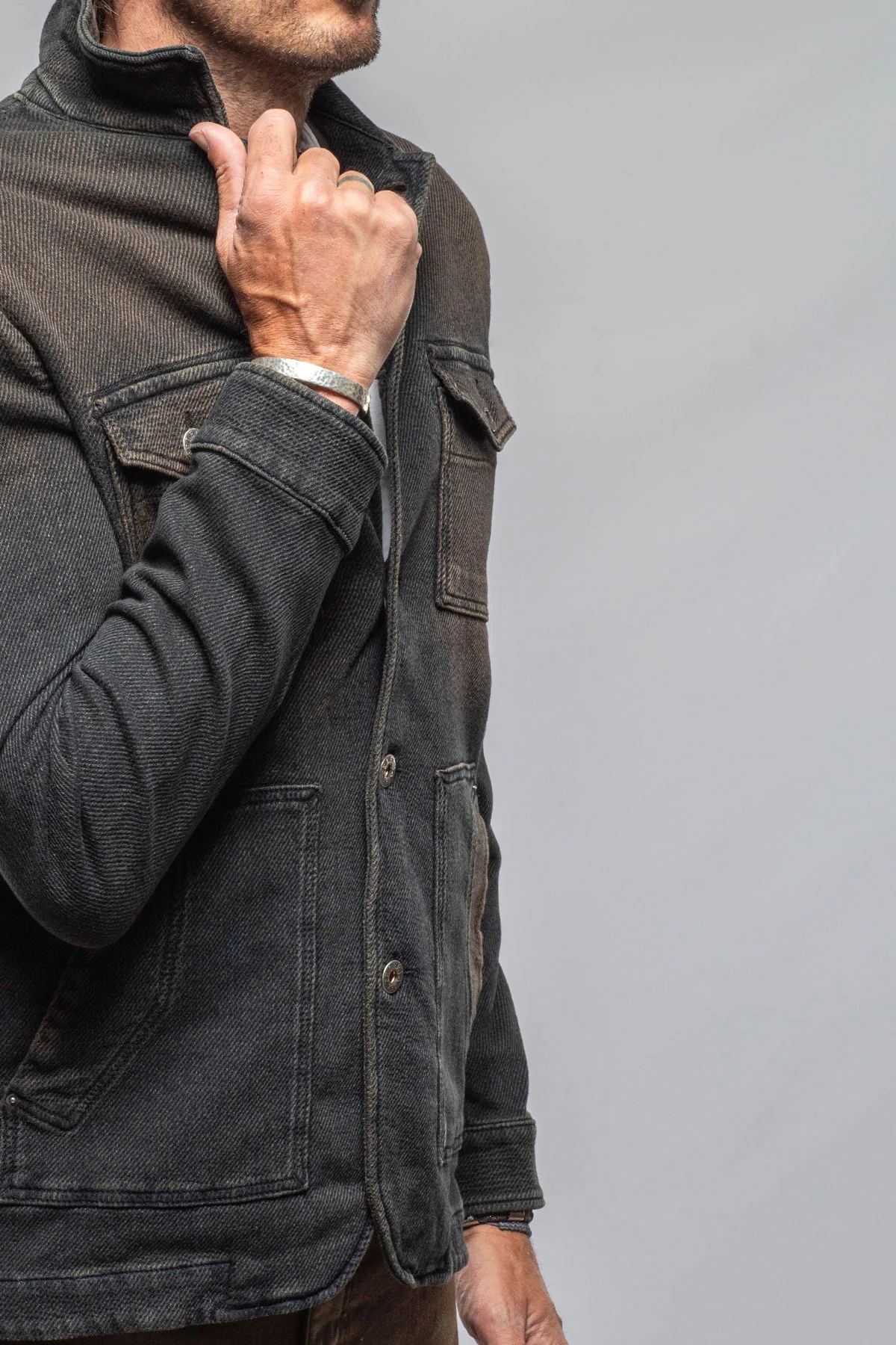 Chase II Knit Jacket In Desert - Image 5