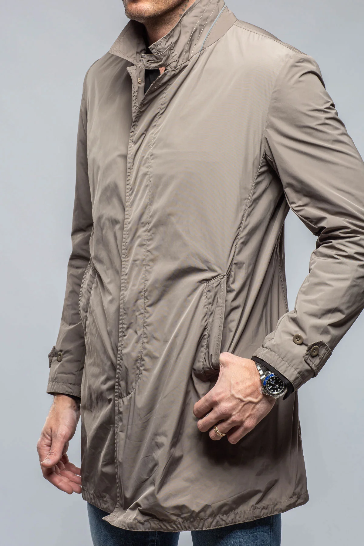 Cory Lightweight Jacket In Tan - Image 2