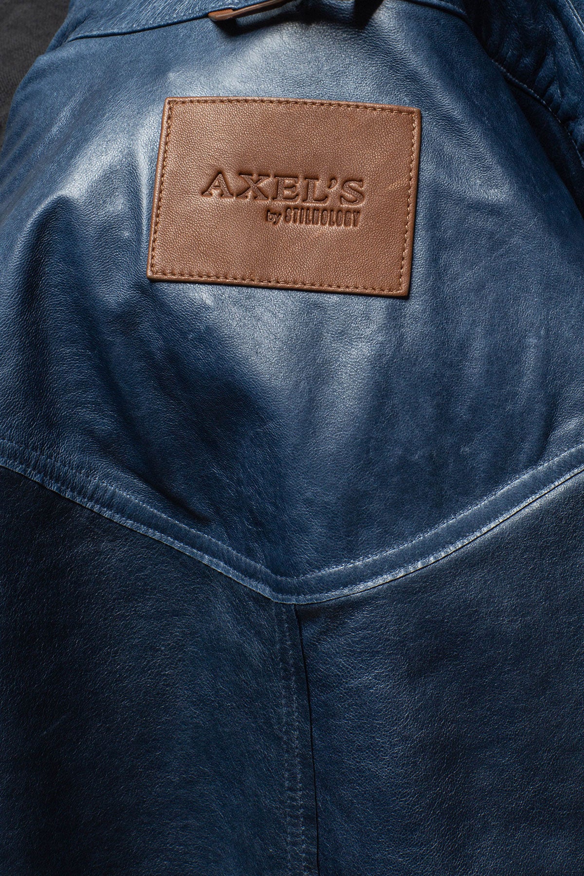 Corzo Western Suede Overshirt In Blue - Image 8