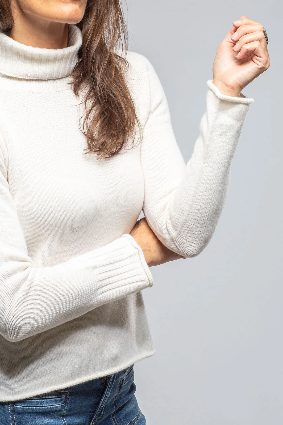 Dori Fitted Sweater In Burro - Image 4