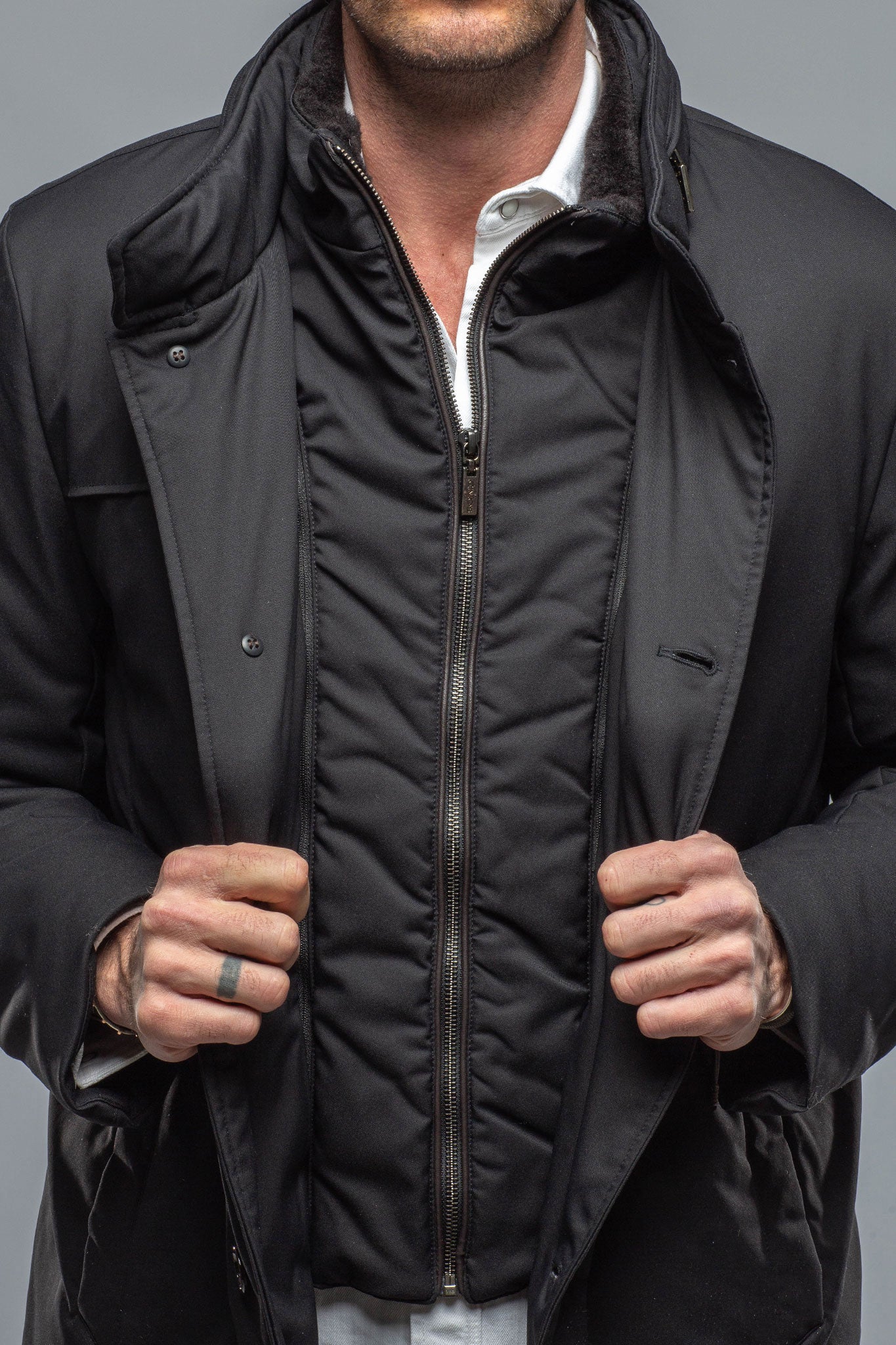 Fairmont Performance Coat In Black - Image 5