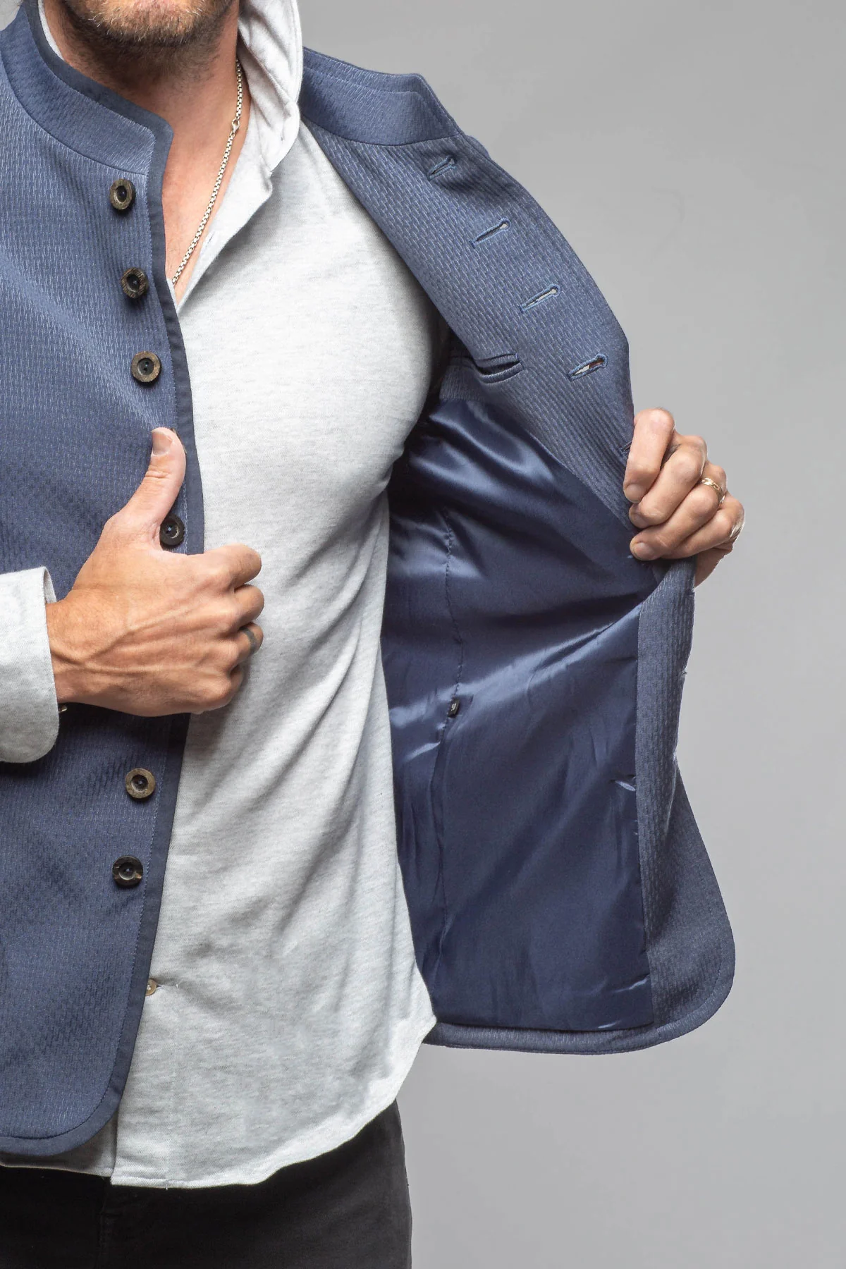 Fortaleza Jacket In Jeans - Image 6