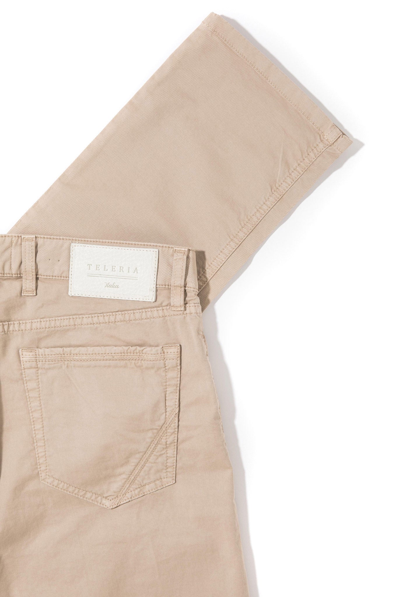 Fowler Ultralight Performance Pant In Beige - Image 3