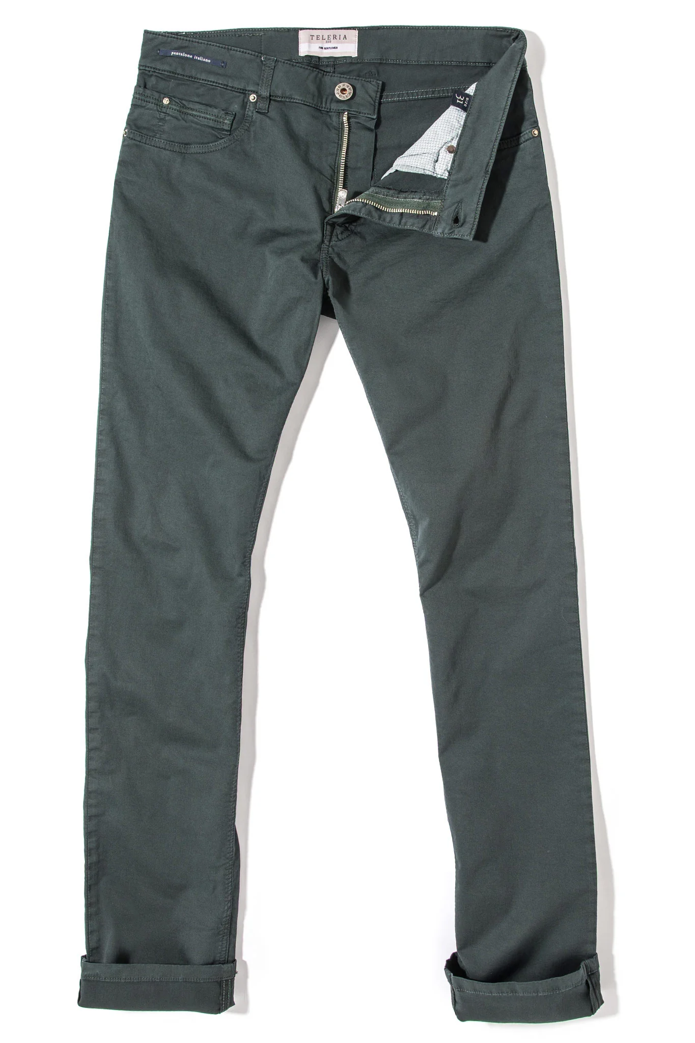 Fowler Ultralight Performance Pant In Verde Loden