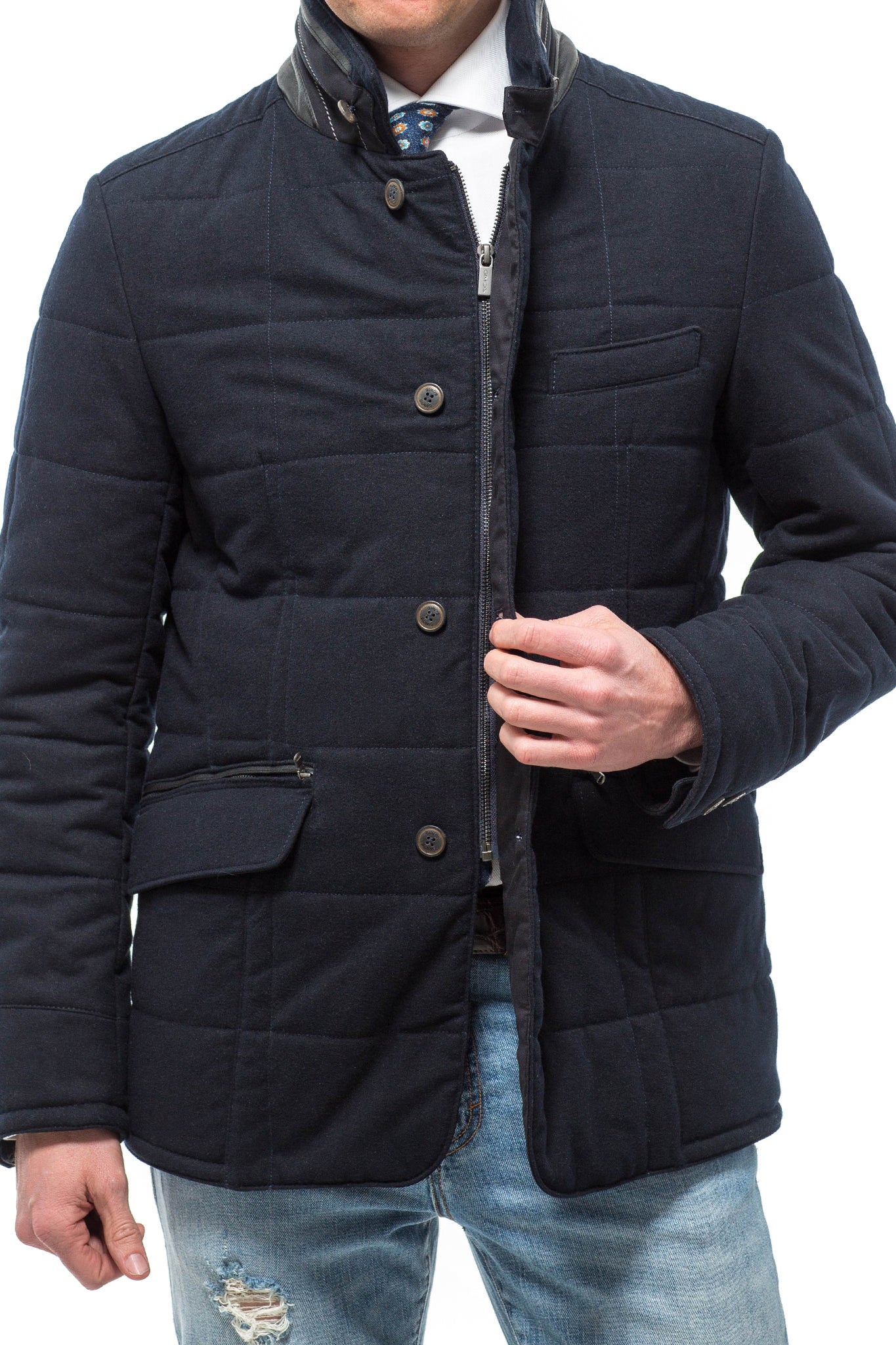 Dawson Quilted Campus Jacket - Image 6