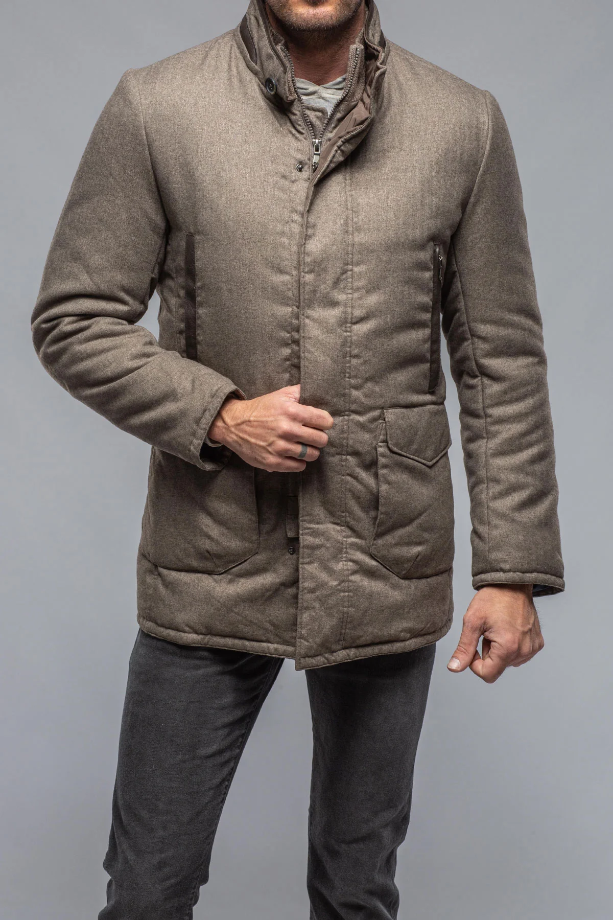 Kipling Coat In Stone