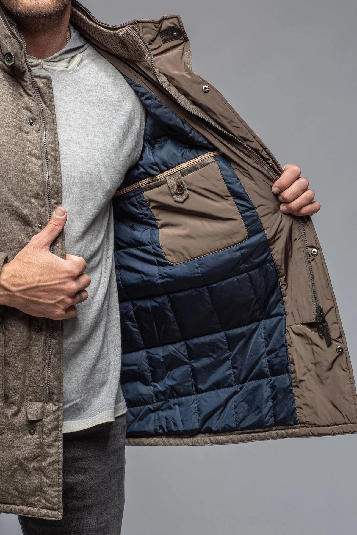 Kipling Coat In Stone - Image 6