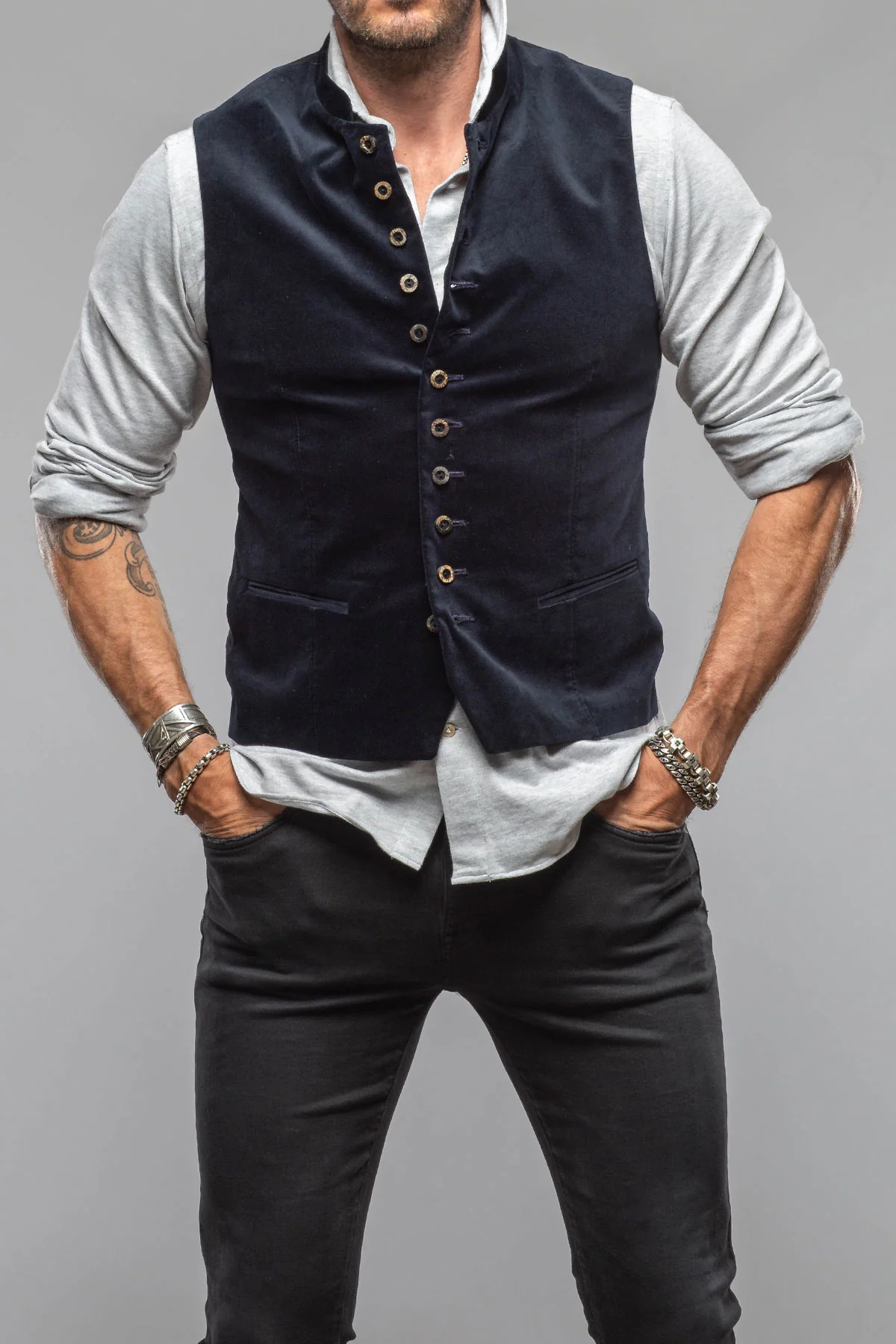 Lalo Vest In Marine