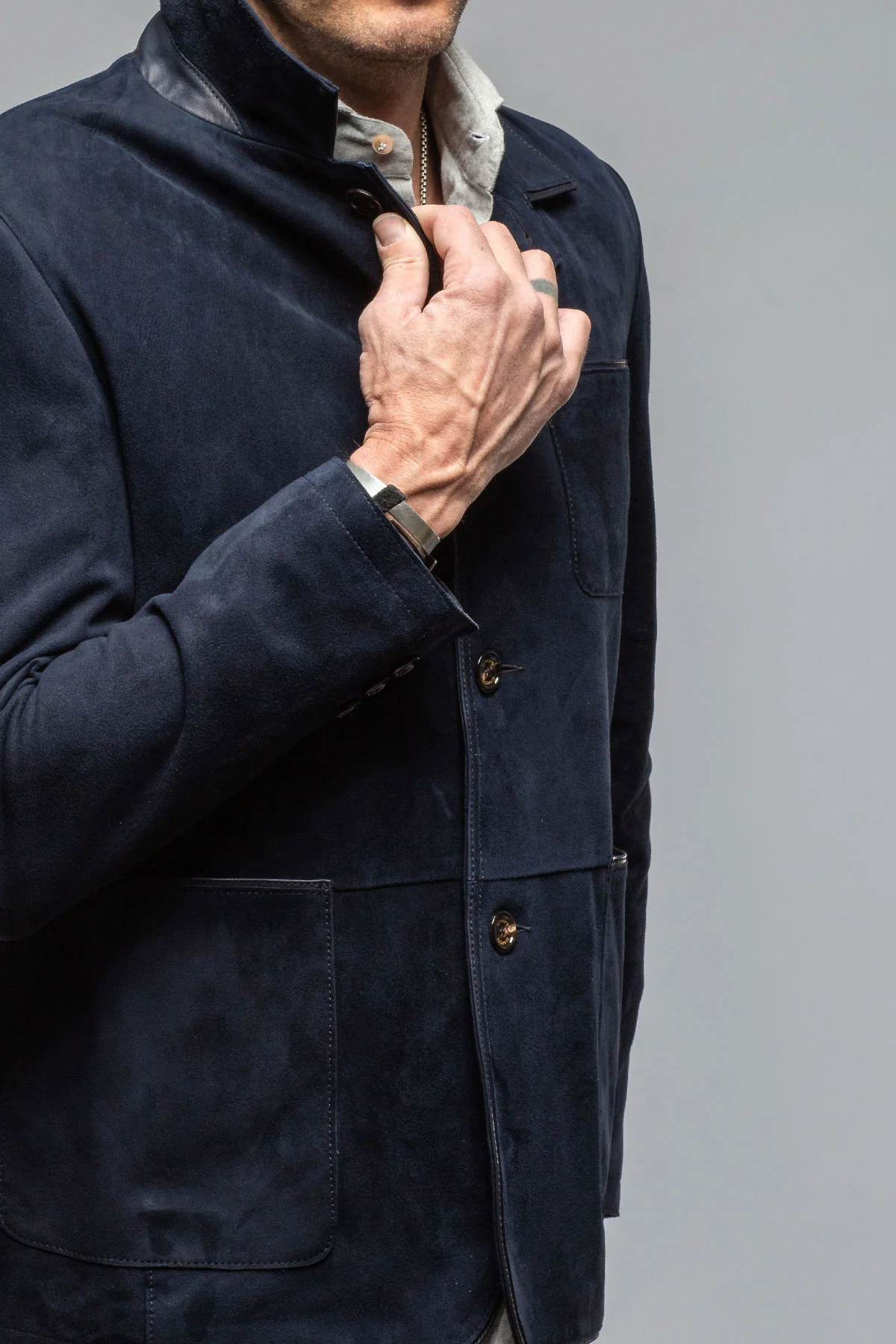 Marley Hybrid Sport Coat In Navy - Image 6