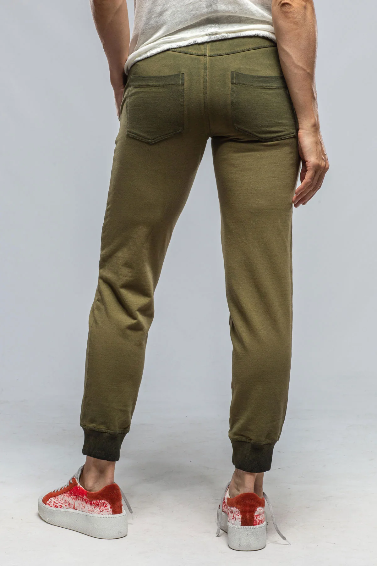 Mediterranean Jogger In Washed Green - Image 3
