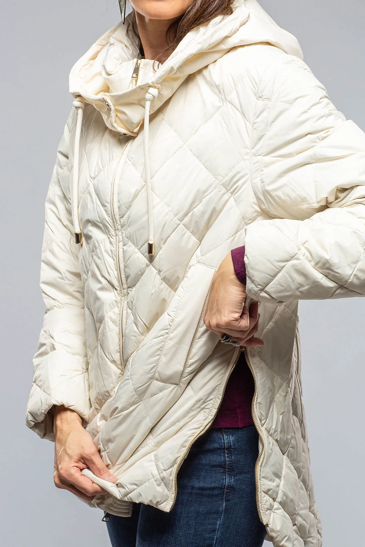 Alecia Quilted Down Coat - Image 5