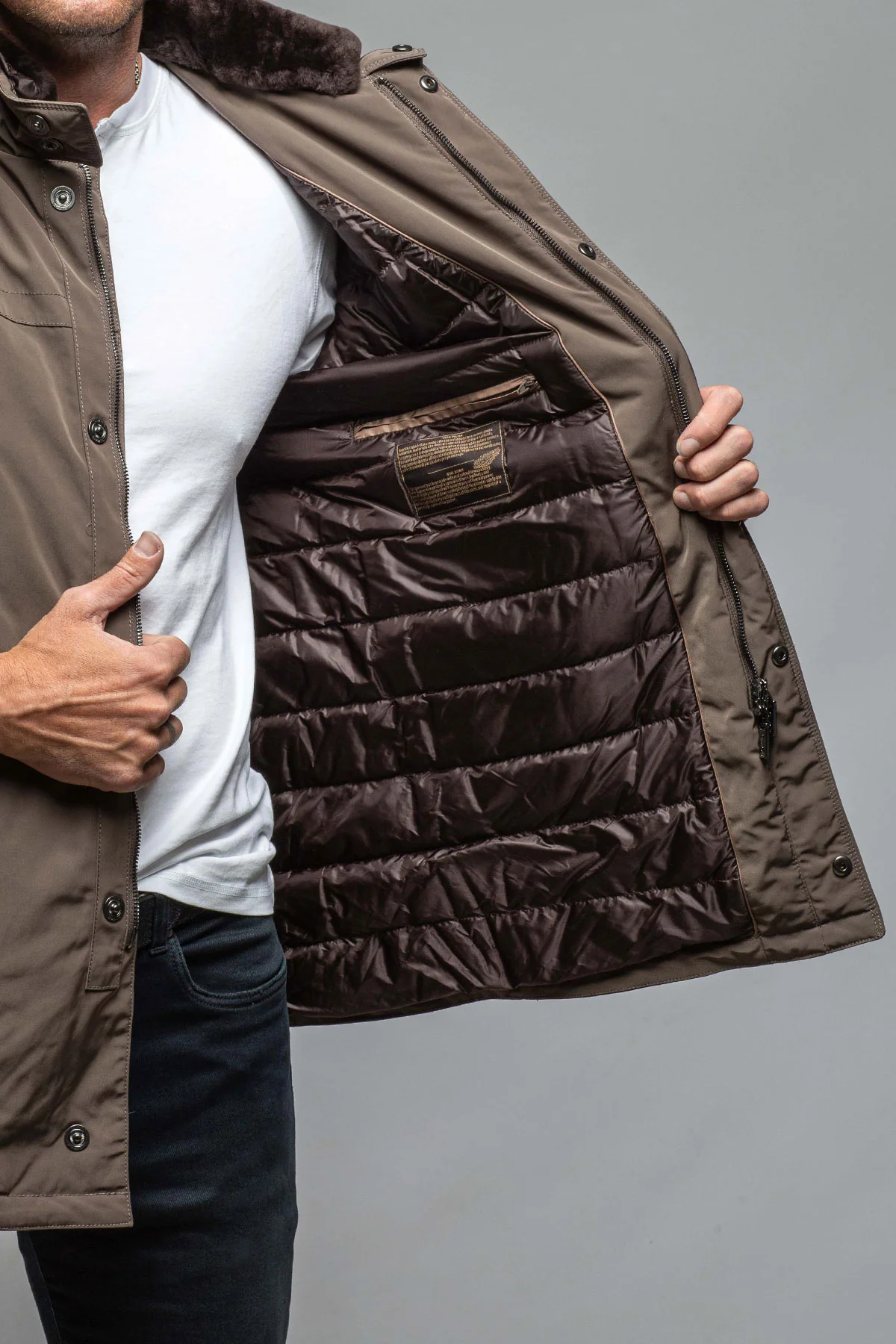 Riva Down Overcoat - Image 7