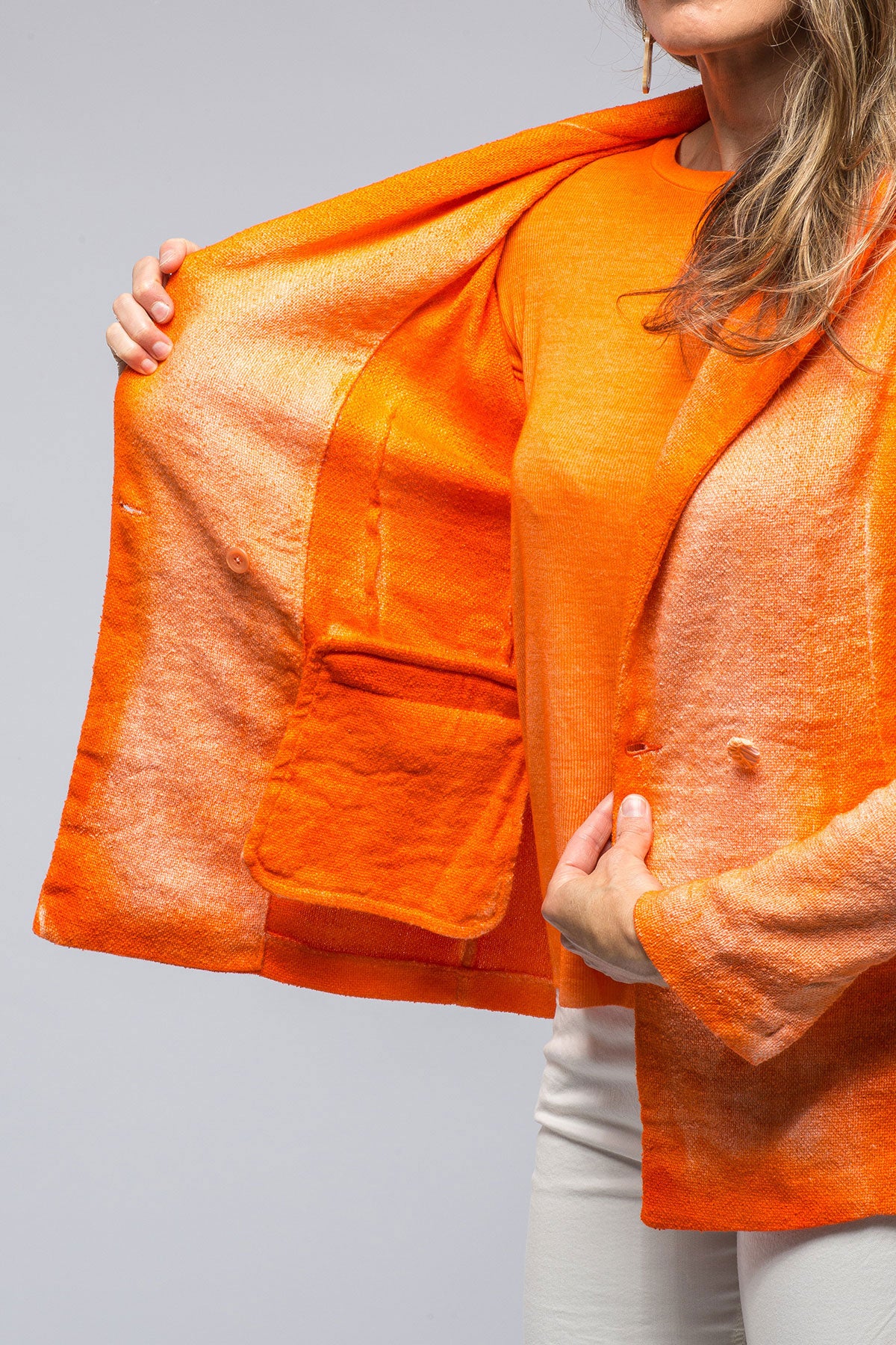 Roberta Shaded Jacket In Persimmons - Image 2