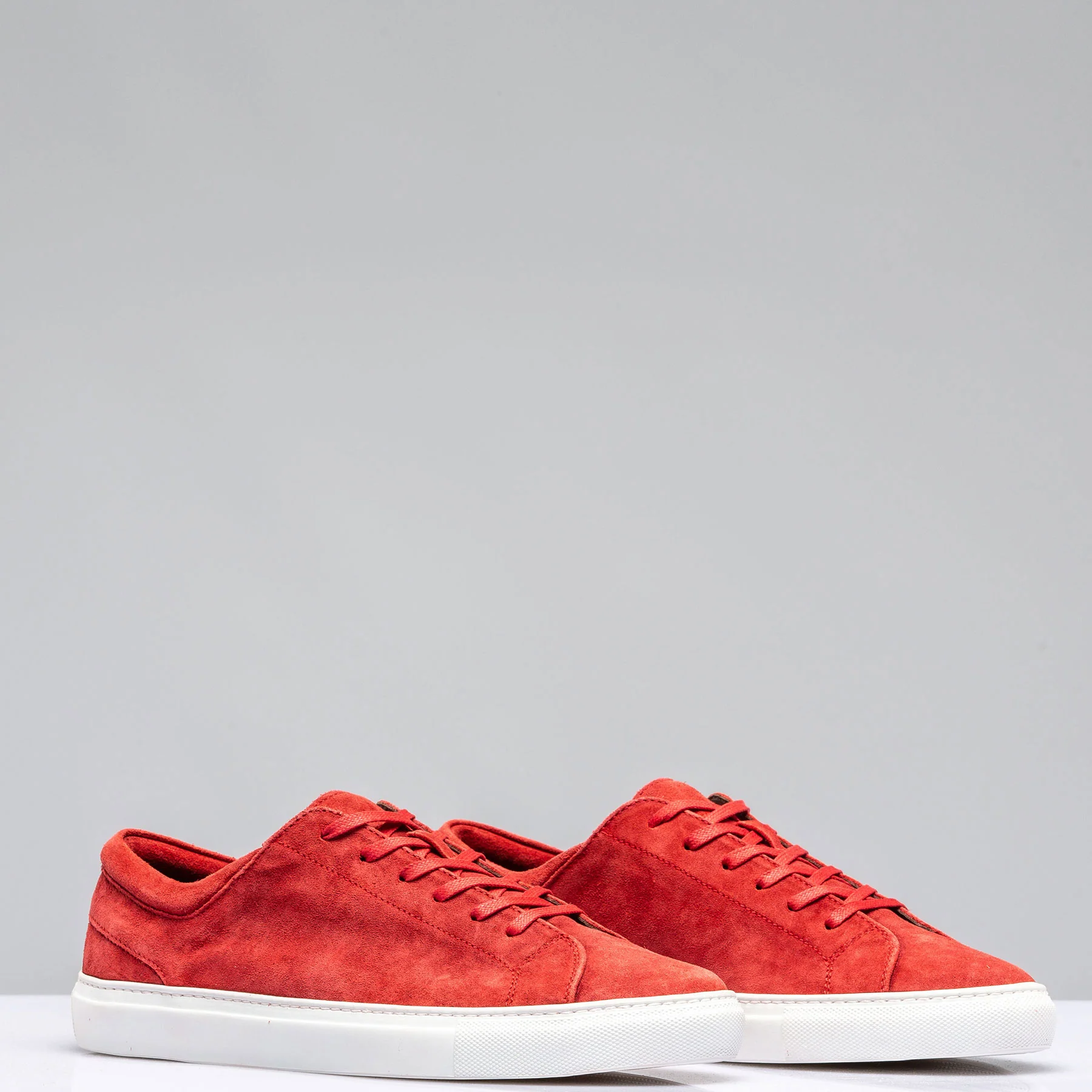 Salina Suede Sneaker Red - Image 4