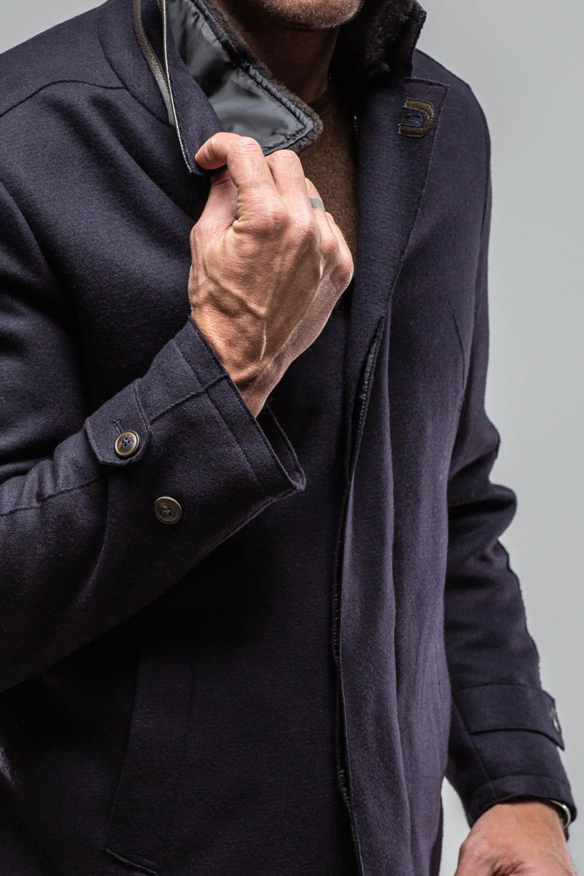 Samuel Wool/Cashmere Overcoat - Image 6