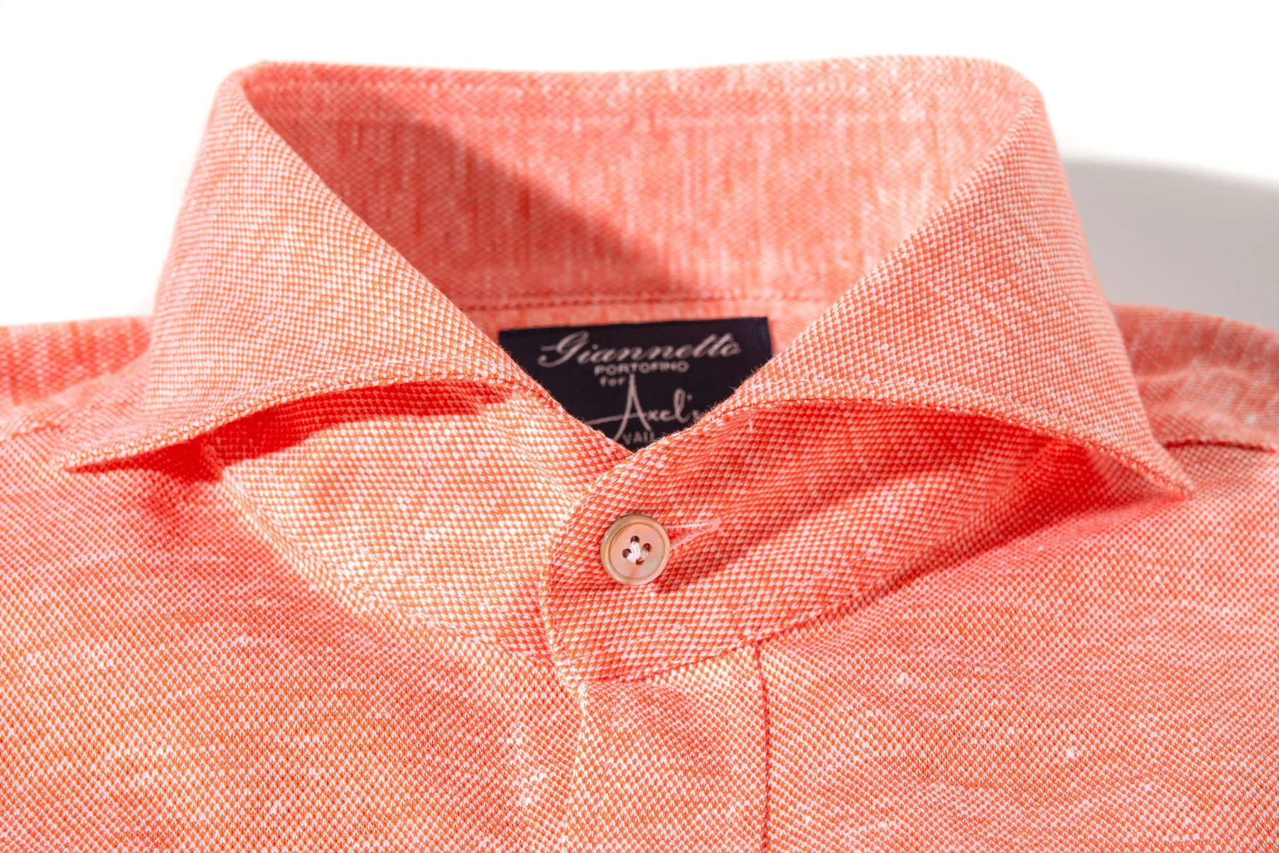 Schwinn Cotton Linen Shirt in Red - Image 3