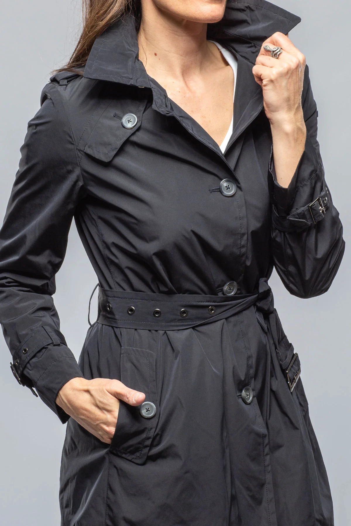 Sharer Lightweight Trench Coat - Image 2