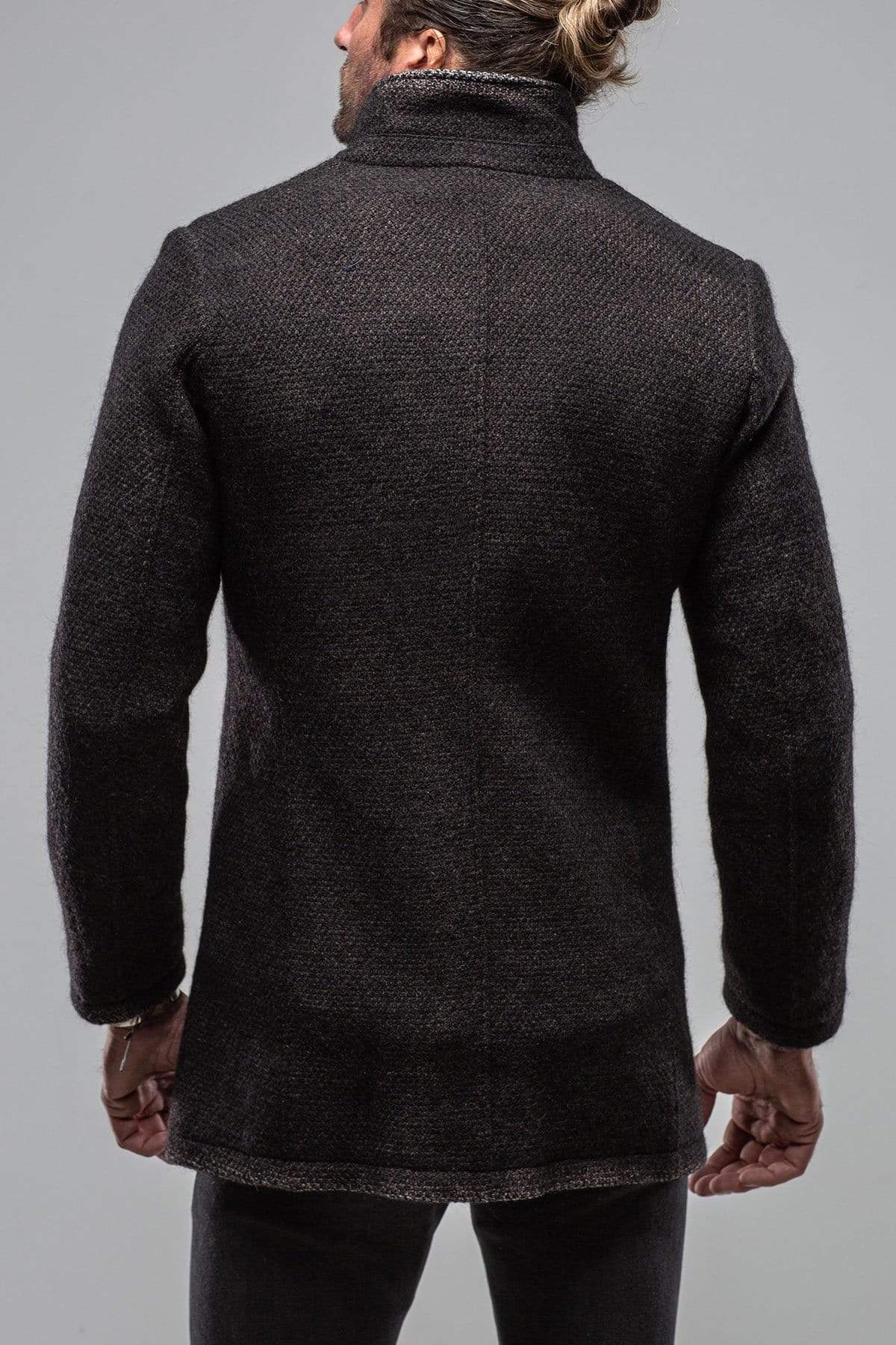 St. Christoff Jacket In Charcoal - Image 4