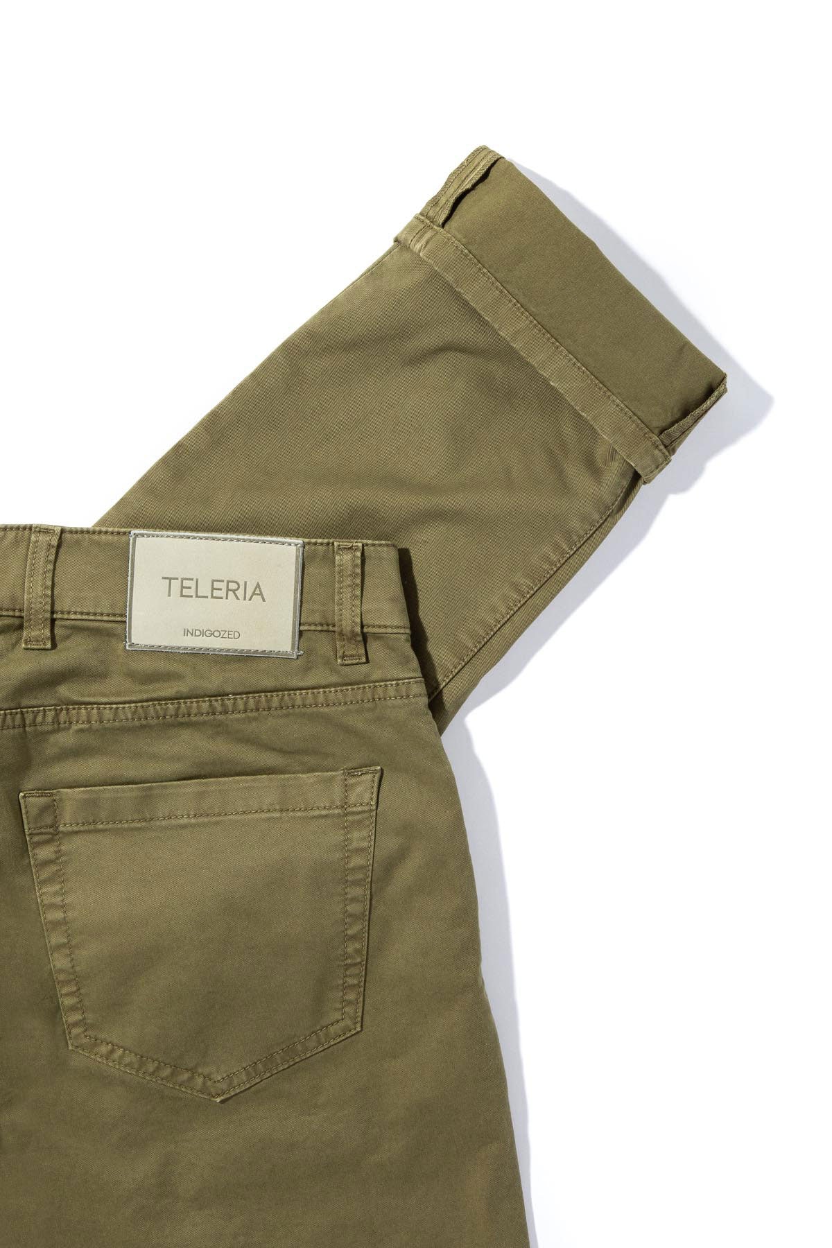 Summit 5-Pocket Cotton Twill In Avocado - Image 3