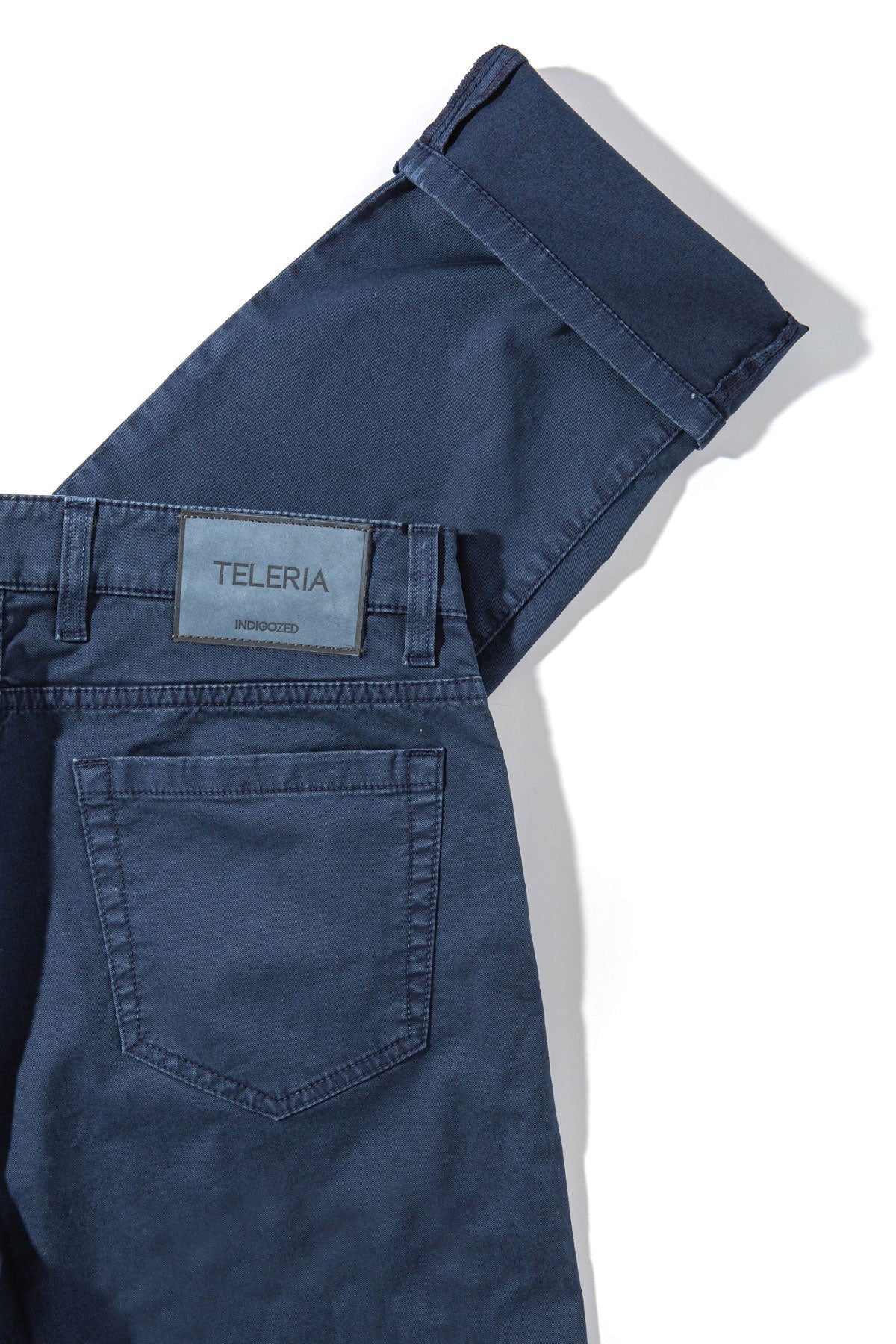 Summit 5-Pocket Cotton Twill In Blue Cina - Image 3