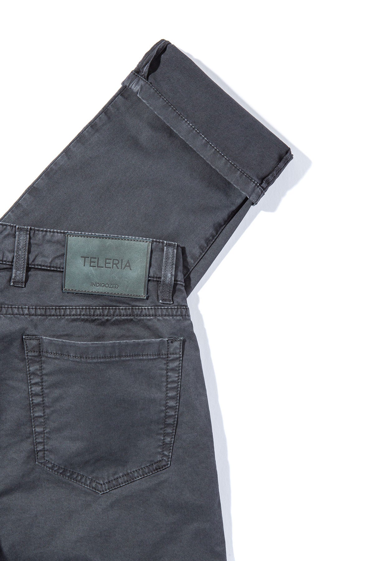 Summit 5-Pocket Cotton Twill In Washed Antracite - Image 3