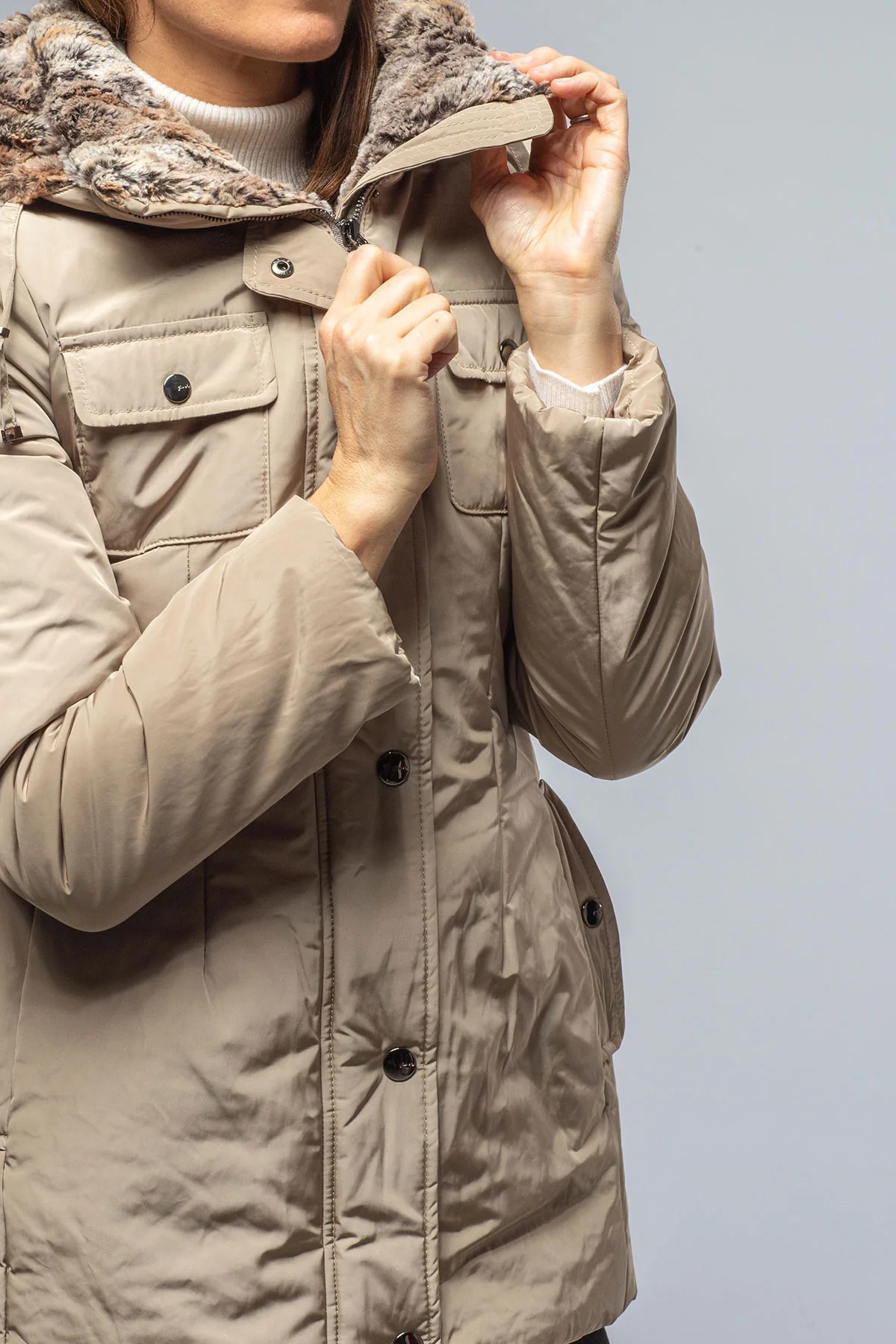 Teela Faux Fur Hooded Parka - Image 2