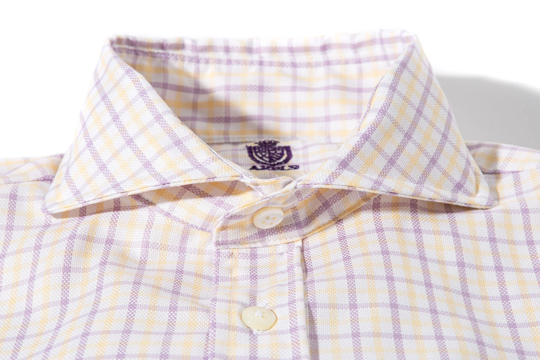 Thompson Check in Yellow and Purple - Image 3
