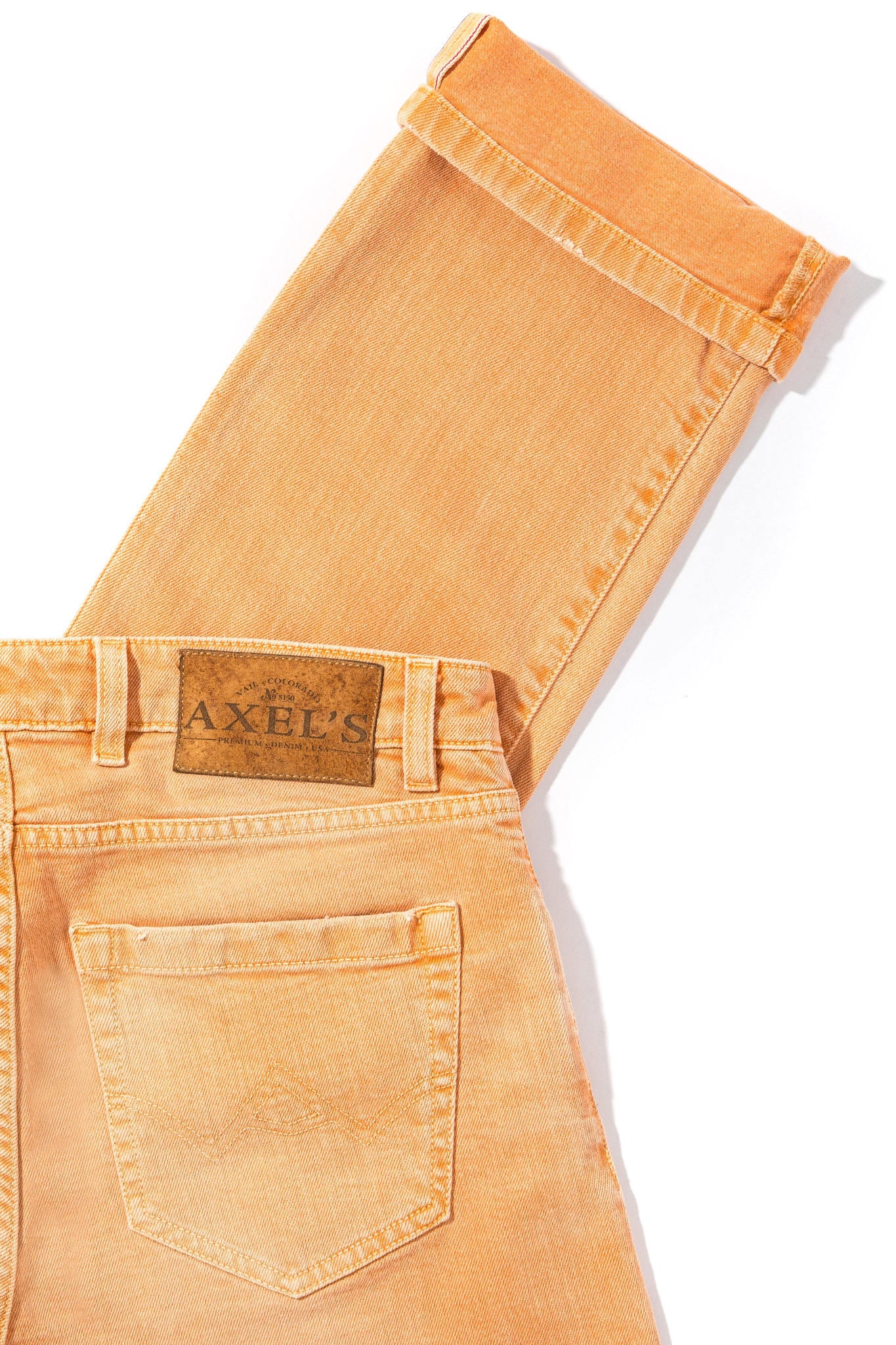 Tucson Selvedge Denim In Arancio - Image 3