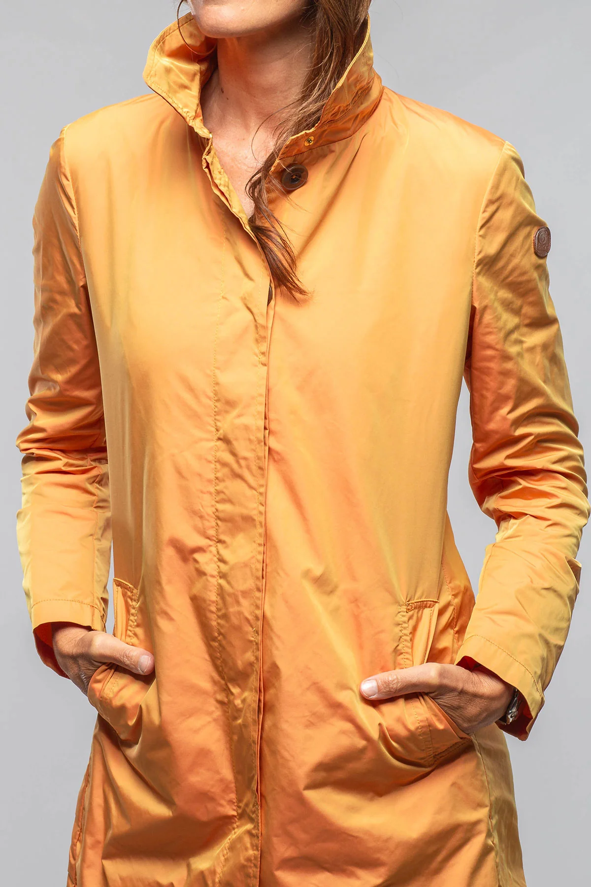 Virginia Lightweight Jacket in Tangerine - Image 4