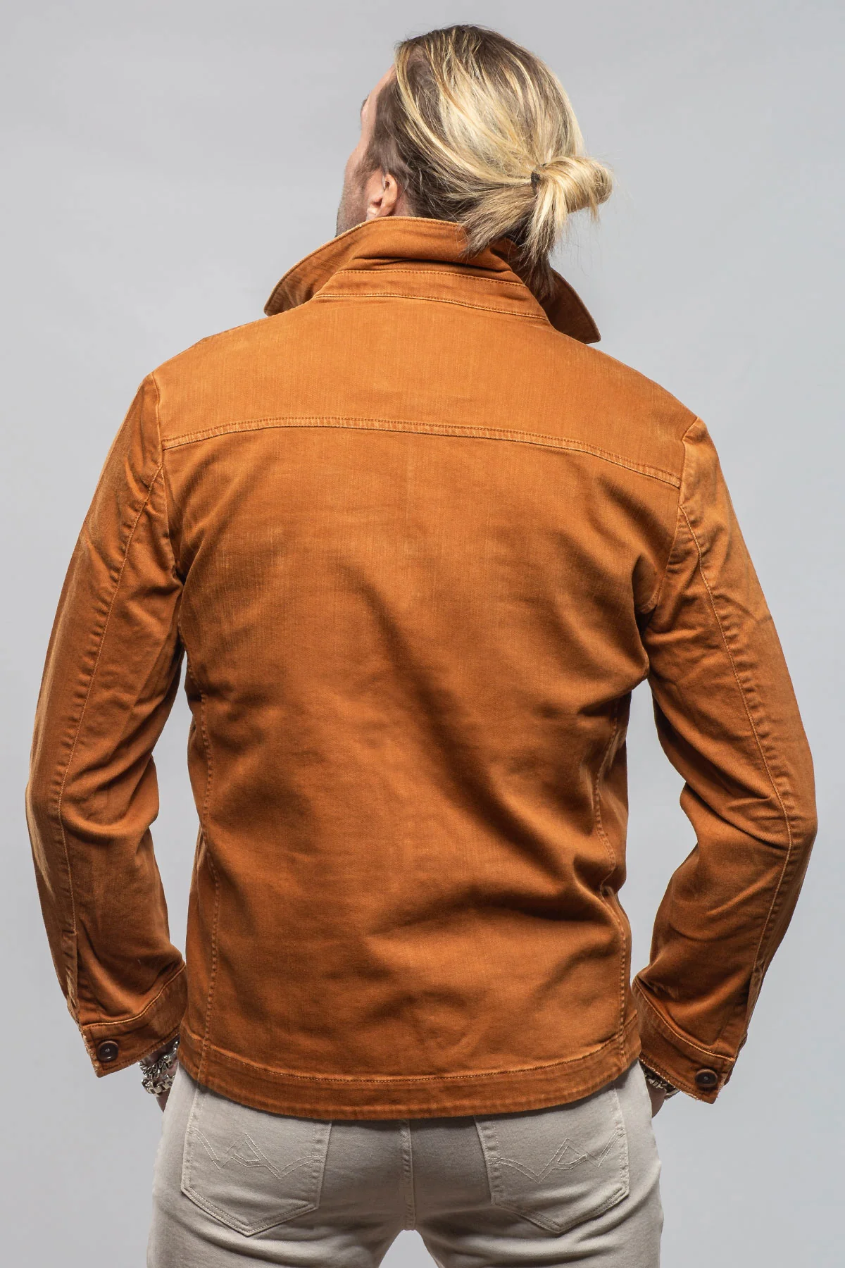 Walker Jean Jacket In Mosto - Image 3